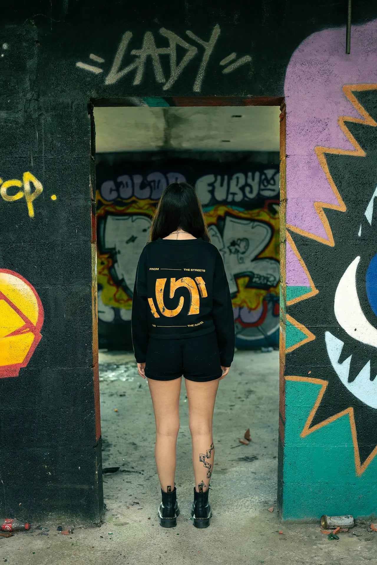 under - vêtement rave - techno - bassin d'arcachon - pull crop top