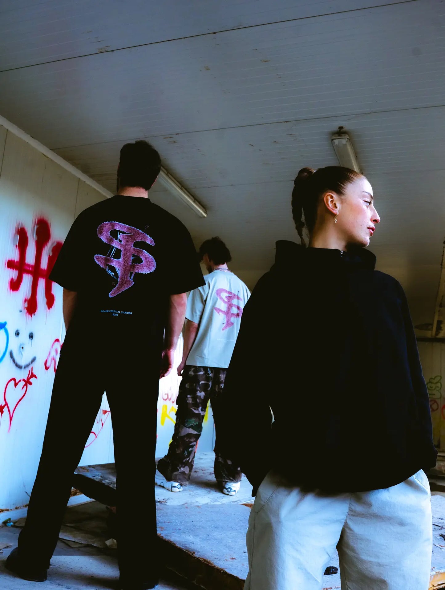 T-shirt Oversize "Soft Insanity" Black
