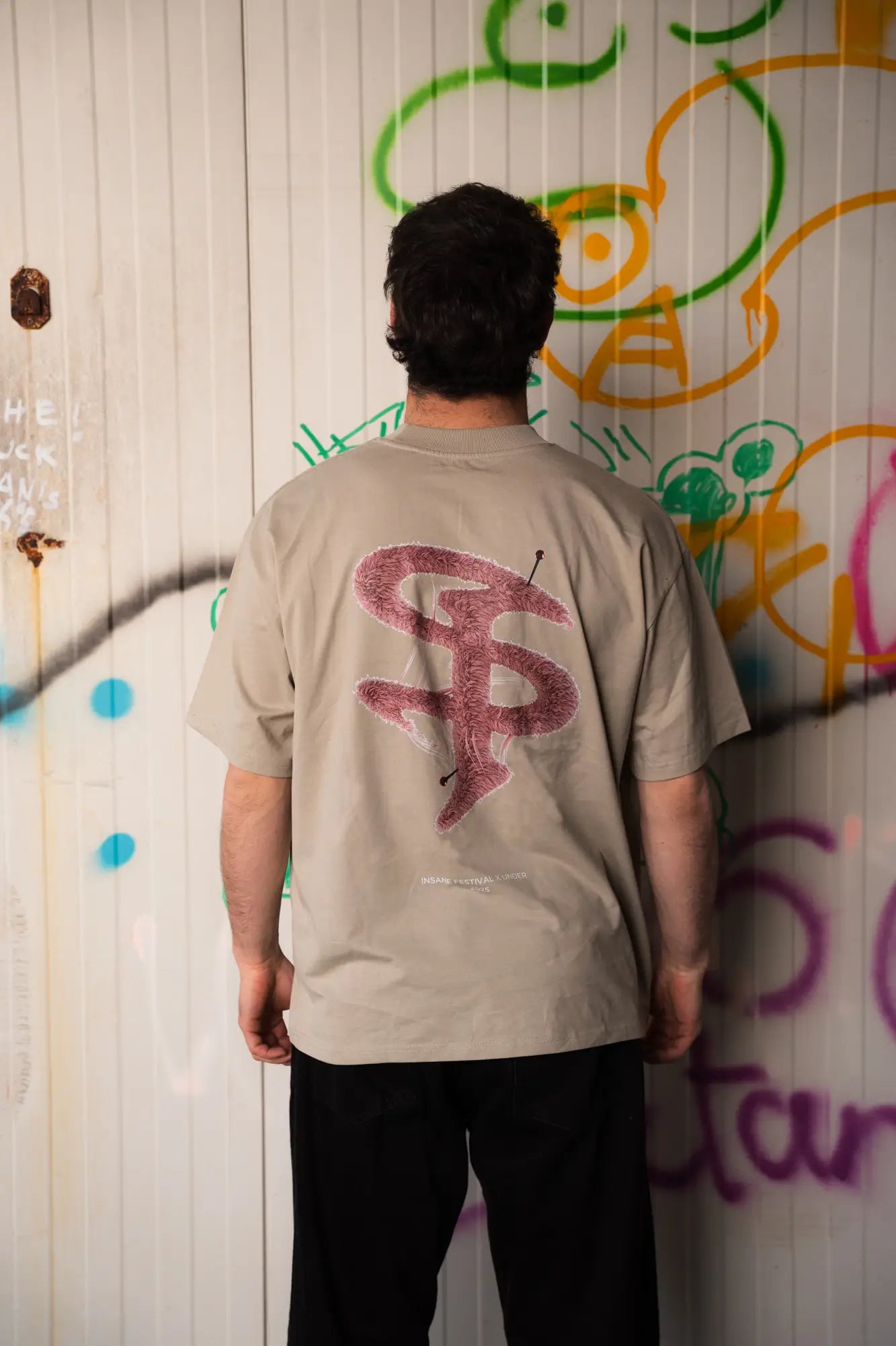 T-shirt Oversize "Soft Insanity" Stone