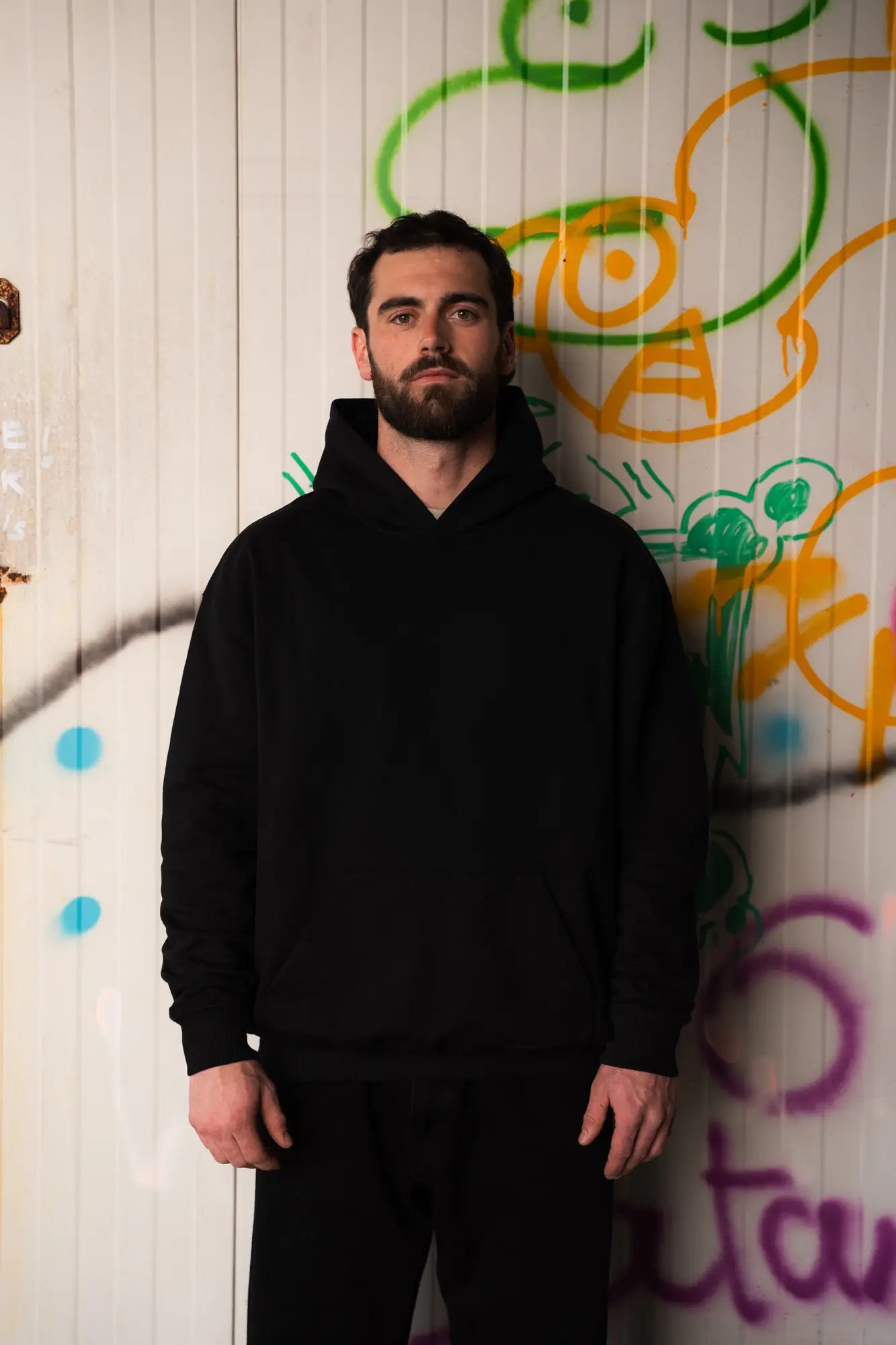Hoodie "Chrome Chain" Black