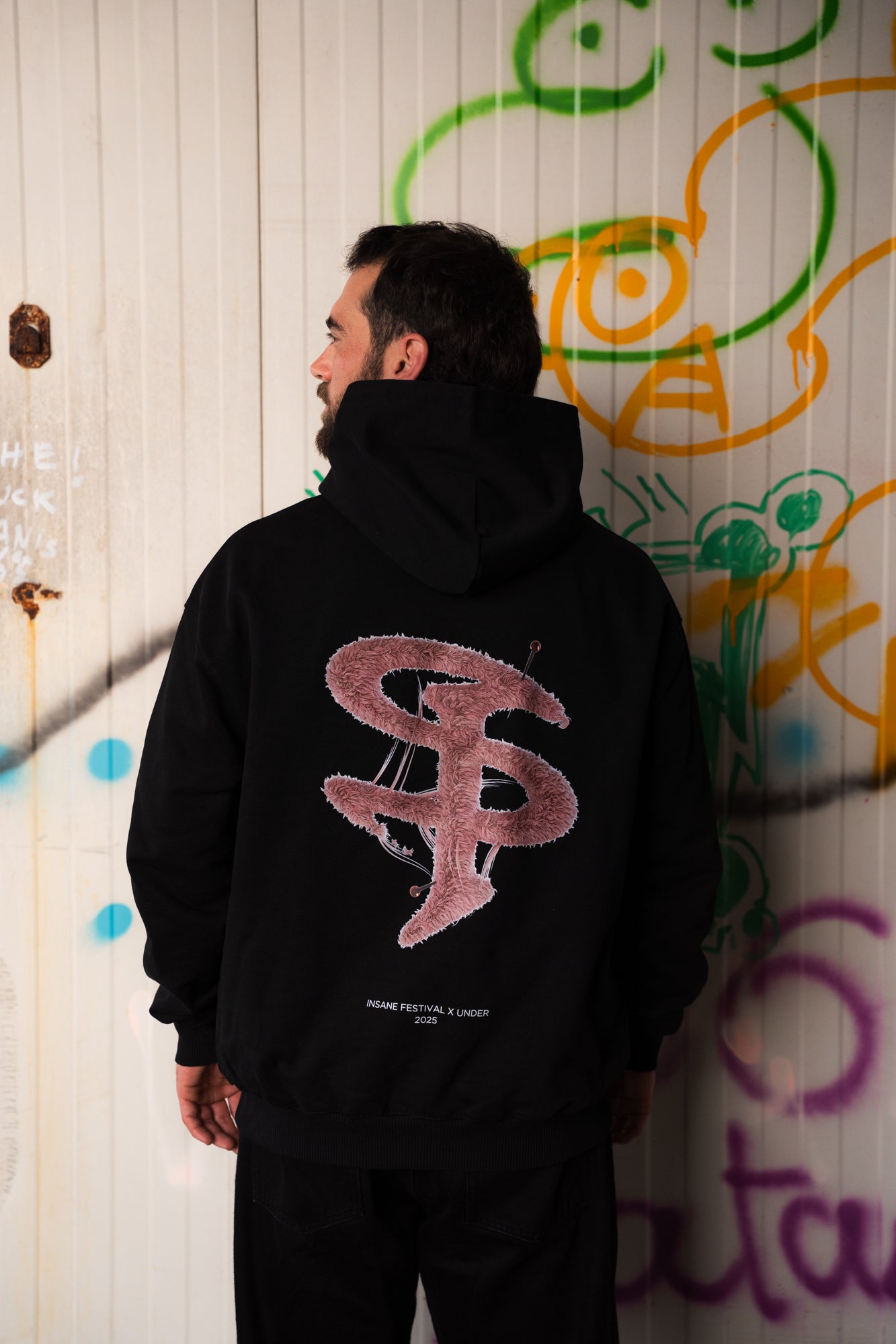 Hoodie "Soft Insanity" Black