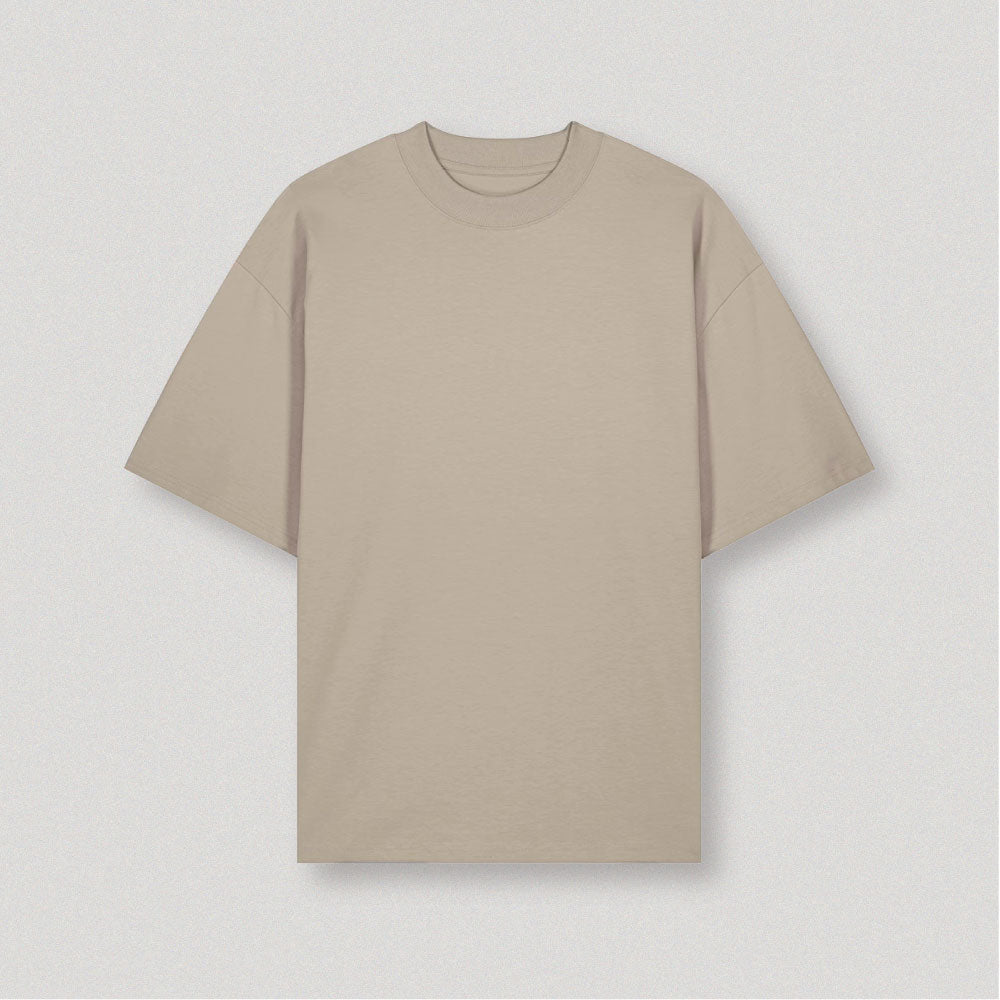 T-shirt Oversize "Chrome Chain" Stone