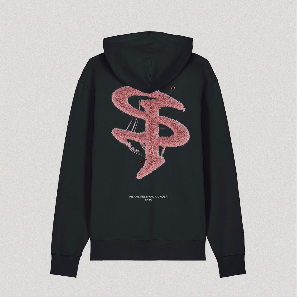 Hoodie "Soft Insanity" Black