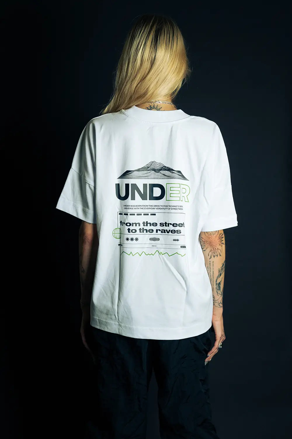 T-shirt Oversize "Summer" White