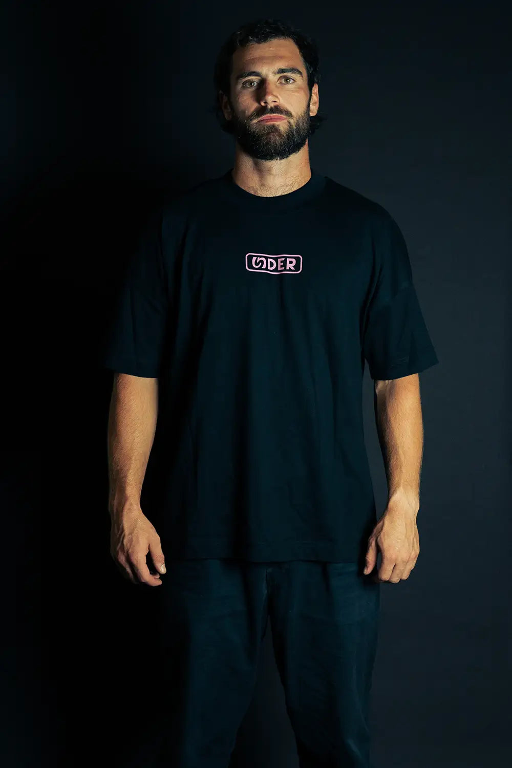 T-shirt Oversize "Summer" Black