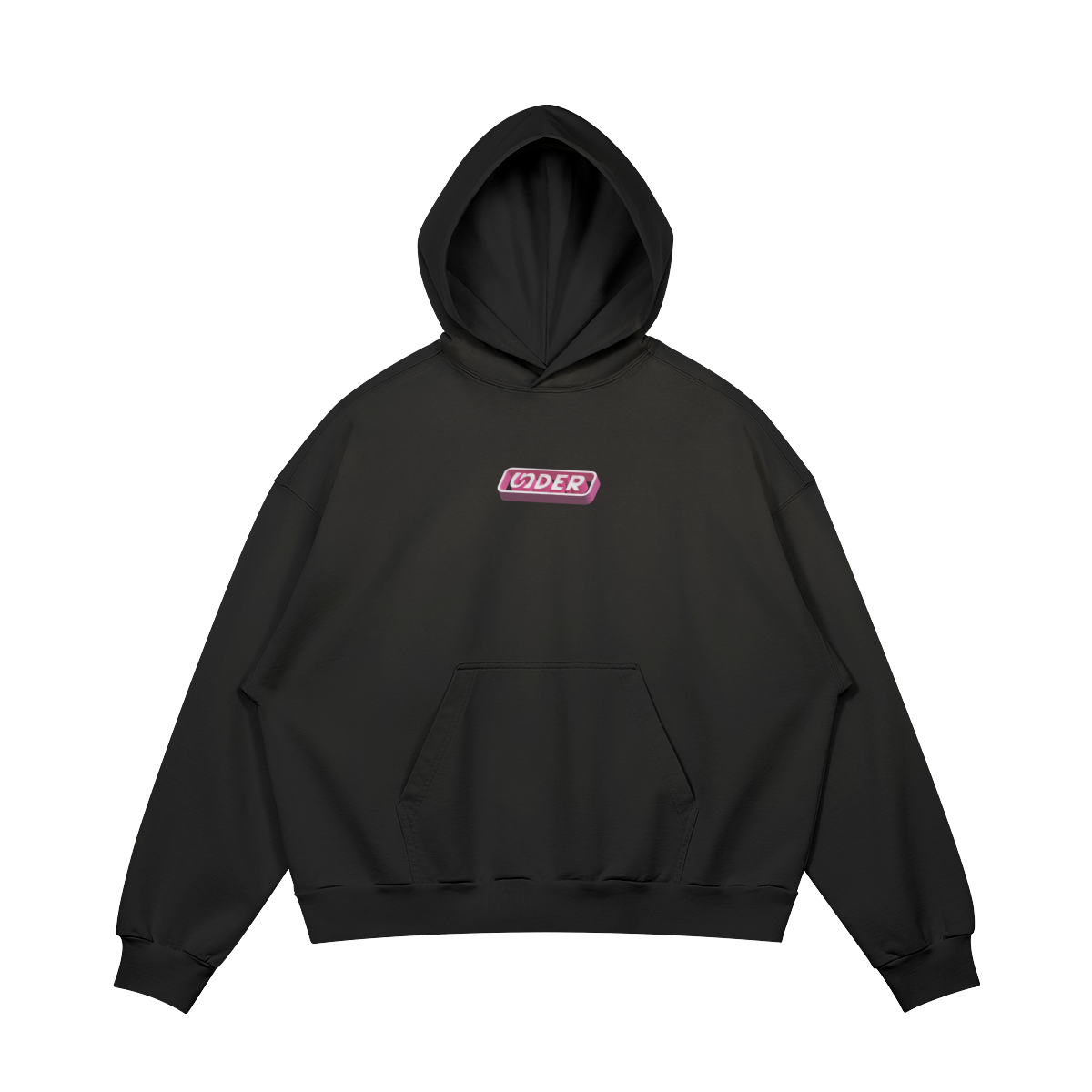 Hoodie "BUBBLE GUM" Black